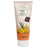 Пенка для умывания с экстрактом чая ройбуш The Saem Healing Tea Garden Rooibos Tea Cleansing Foam 150ml