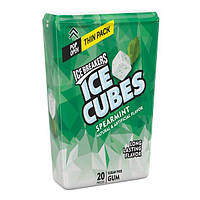 Spearmint Ice Breakers Ice Cubes Gum Bottle 20шт