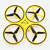 Квадрокоптер керований з руки Tracker 001 дитячий світиться дрон коптер керований з браслета, фото 2