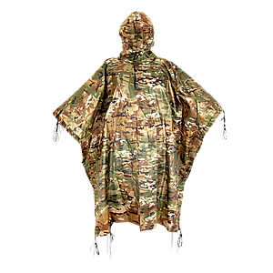 Дощовик пончо тент SFG Rip-Stop Multicam