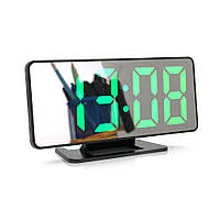 DR Электронные часы VST-888 Зеркальный дисплей, с датчиком температуры, будильник, питание от кабеля USB,