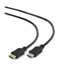 Відео-кабель Cablexpert CC-HDMI4L-1M HDMI(тато)HDMI(тато), 1m Black