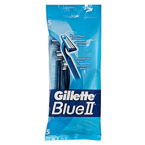 Станок Gillette 2 леза BLUE 2 / 5шт.в уп