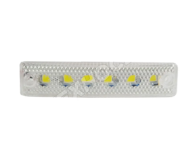 Ліхтар габаритний світлодіодний причепа білий 12-24 В (6LED) (Туреччина)