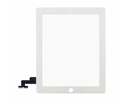 Сенсор (тачскрін) iPad 2 (A1395/ A1396/ A1397) білий (повний комплект)