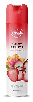 Освіжувач аерозольний повітря iFresh 300 мл, juice fruits