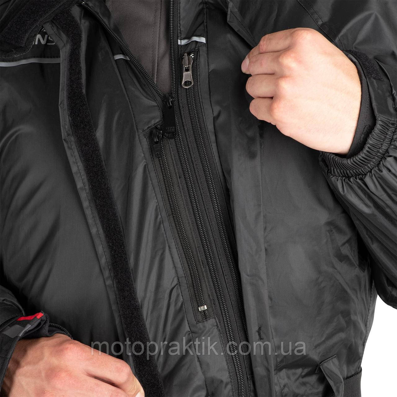 Oxford Rainseal Oversuit Black, L Дождевой костюм цельный - фото 8 - id-p710743325