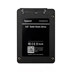 Жорсткий диск внутрішній SSD Apacer AS340 (AP240GAS340G-1) Black 240GB