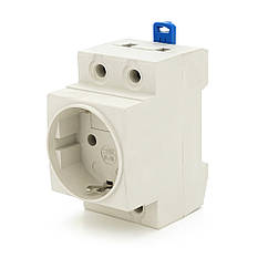 DR Модульна розетка Chenf на DIN-рейку, 250V/10-16A, Box