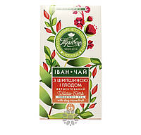 Іван-чай ферментований "Травень" з листям шипшини і глоду, 75 г