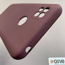 Чохол для Xiaomi Redmi 9C чохол накладка із закритою камерою на телефон сяомі редмі 9с бордовий q7n, фото 6