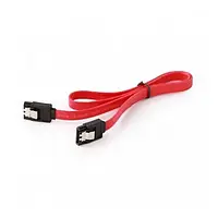 Кабель для подключения накопителей информации Cablexpert CC-SATAM-DATA-0.3M Red SATA = SATA 0.3 м