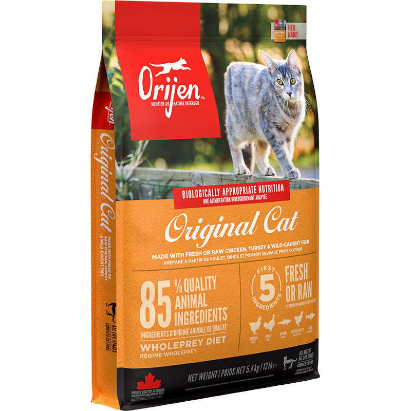 Orijen (Ориджен) Original Cat біологічний корм для кішок всіх віків, 1.8 кг