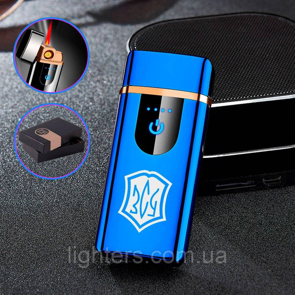 Електронна запальничка USB + газ "ЗСУ" дворежимна в подарунковій упаковці LG-421U3
