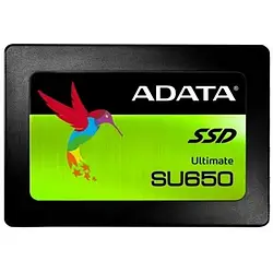 Жорсткий диск внутрішній SSD ADATA Ultimate SU650 (ASU650SS-120GT-R) Black 120GB