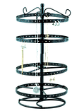 Підставка під сережки ланцюжки браслети Метал 31.5х16.5см (6 гачків, 112 пар) УЦІНКА ВИКРИВЛЕНІ РЯДИ, фото 2