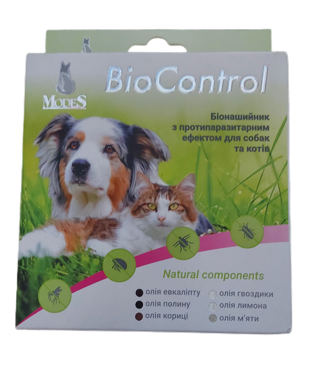 ModeS Bio Control Біо Нашийник від бліх та кліщів для котів та собак - 35 см