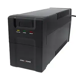 Джерело безперебійного живлення LogicPower U650VA-P Black USB