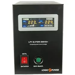 Джерело безперебійного живлення LogicPower LPY-B-PSW-500VA + (4149) Black