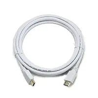 Відео-кабель Cablexpert CC-HDMI4-W-6 HDMI (тато) HDMI (тато), 1, 8m White