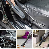 Акумуляторний ручний пилосос для автомобіля Vacuum Cleaner JB-80 Портативний міні пилосос вакуумний, фото 11