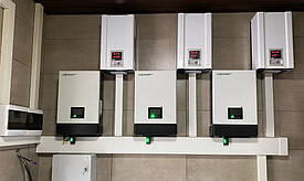 ТРИФАЗНА АВТОНОМНА СОНЯЧНА СТАНЦІЯ 15КВТ СЕЛИЩЕ ЛИШНЯ 5