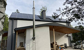 ТРИФАЗНА АВТОНОМНА СОНЯЧНА СТАНЦІЯ 15КВТ СЕЛИЩЕ ЛИШНЯ 3