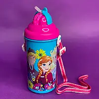 Пляшка для води пластикова (400 мл) 1Вересня Frozen