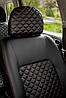 Чохли на сидіння Опель Астра J (Opel Astra J) MAX-S екошкіра преміум арагона, фото 4
