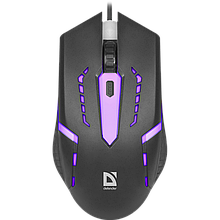 Мишка дротова ігрова DEFENDER Hit MB-601 чорна