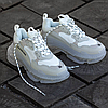 Кросівки жіночі Balenciaga Triple S Clear Sole White Women Баленсіага кросы білі взуття снікерси, фото 7