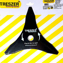 Ніж для коси 3 зуби 255 мм TRESZER, фото 2