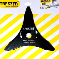 Ніж для коси 3 зуби 255 мм TRESZER, фото 3