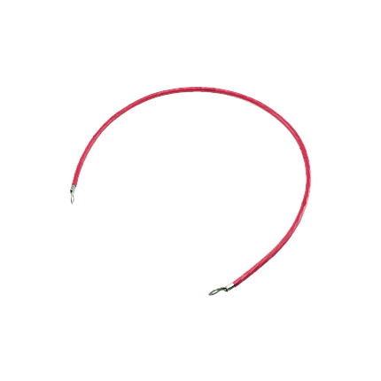 Провід мідний для з'єднання АКБ 25 кв. мм – 100 см (з клемами) червоний, фото 1