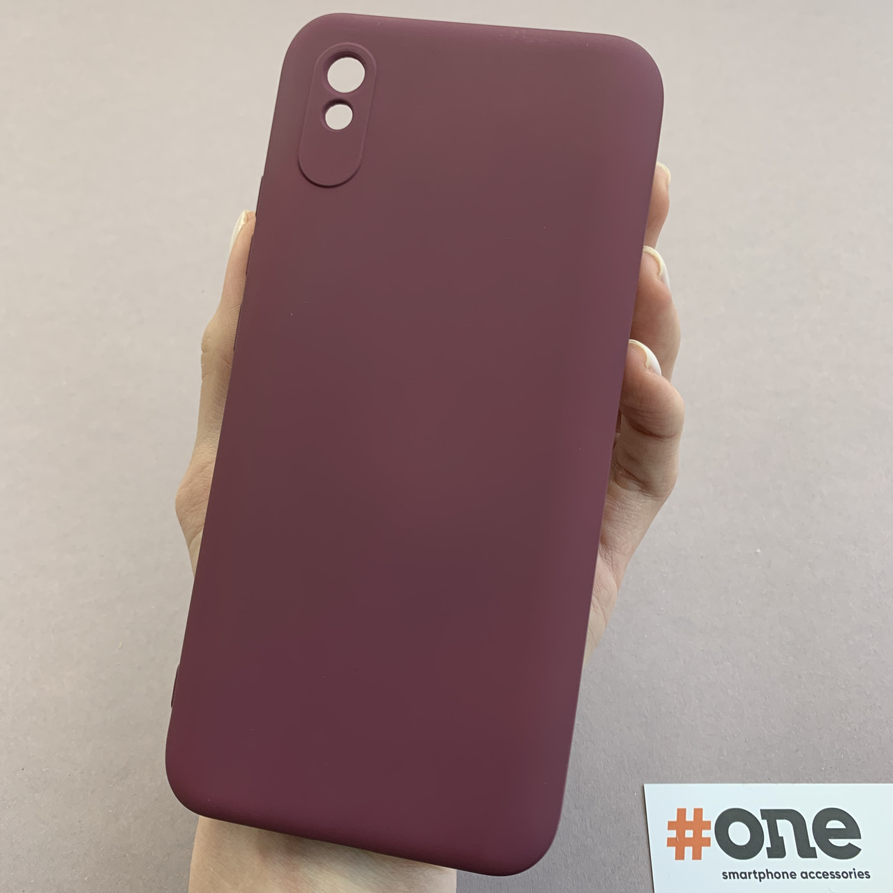 Чохол для Xiaomi Redmi 9A чохол накладка із закритою камерою на телефон сяомі редмі 9а бордовий q7n