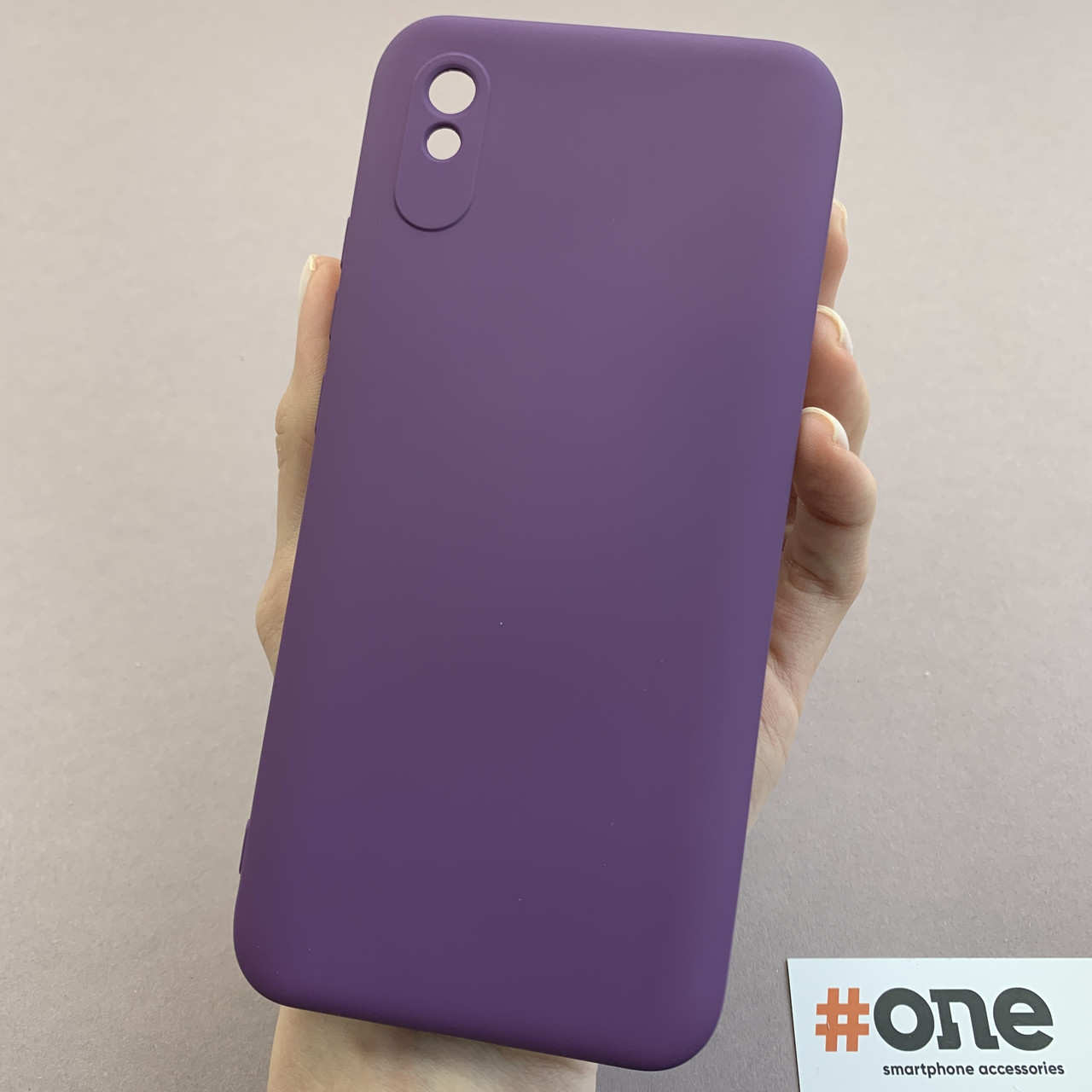 Чохол для Xiaomi Redmi 9A чохол накладка із закритою камерою на телефон сяомі редмі 9а фіолетовий q7n