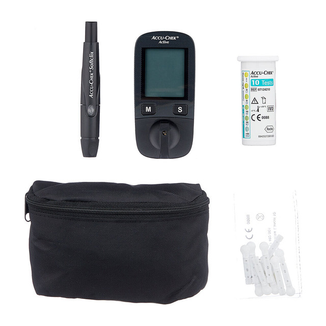 Купить Глюкометр Акку Чек Актив (Accu Chek Active) + 50 тест-полосок ...