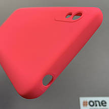 Чохол для Xiaomi Redmi 9A чохол накладка із закритою камерою на телефон сяомі редмі 9а малиновий q7n, фото 6