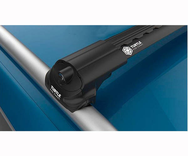 Купить Поперечины на крышу автомобиля для рейлингов Turtle AIR 1 Черный ...