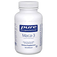 Мака-3, Maca-3, Pure Encapsulations, 120 капсул