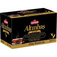 Чорний турецький чай CAYKUR ALTINBAS в пакетах 20 шт.