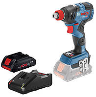 Bosch Гайковерт ударный Bosch GDX 18V-200 C, 18В, 4.0Ah, бесщеточ., 200Нм, 1/4", 1/2", 1.2кг Baumarpro - Твой