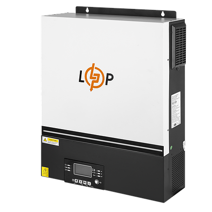 Гібридний сонячний інвертор (ДБЖ) LPW-HY-MAX-8000VA (8000Вт) 48V 80A MPPT 90-450V, фото 1