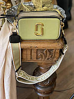 Женская сумка через плечо Marc Jacobs The Snapshot Оlive Марк Джейкобс кросс - боди