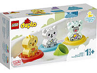 LEGO Конструктор DUPLO My First Веселе купання: Плаваючий потяг із тваринами 10965  Baumarpro - Твій Вибір