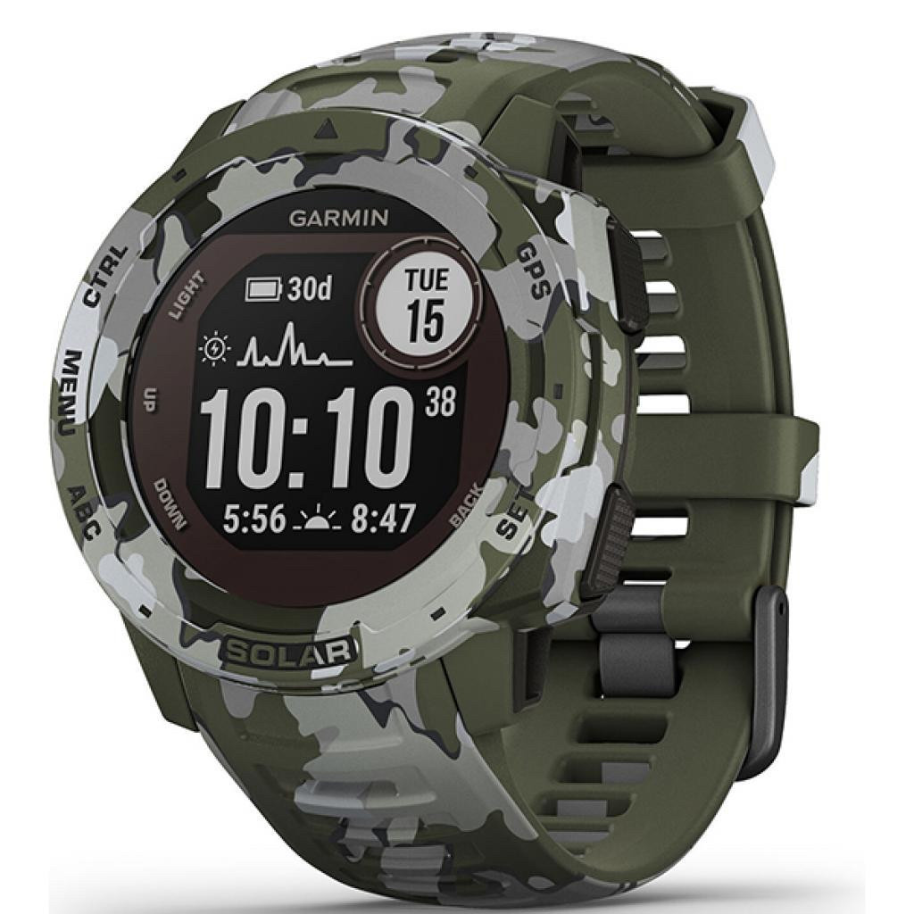 Garmin Instinct Solar Lichen Camo Refurbished - фото 1 - id-p1839892928