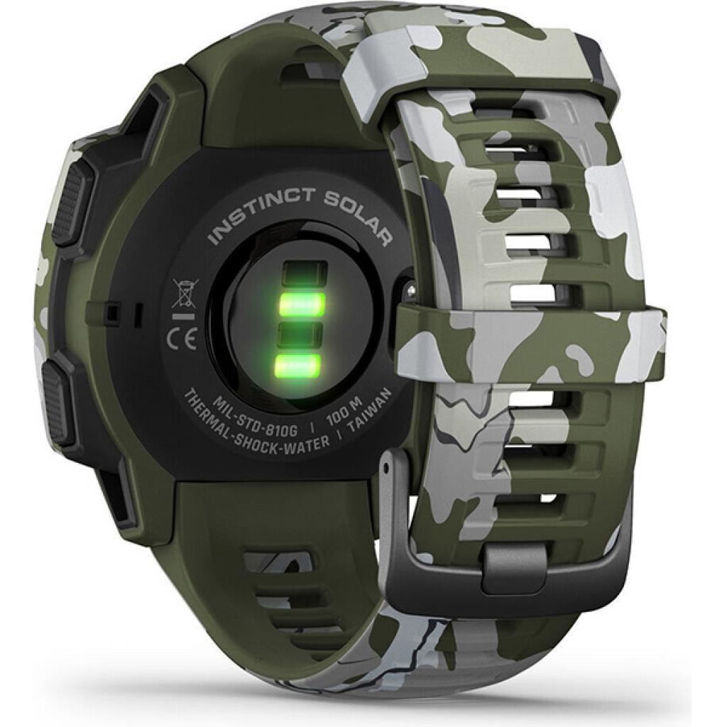 Garmin Instinct Solar Lichen Camo Refurbished - фото 4 - id-p1839892928