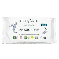Органическая влажная туалетная бумага Eco by Naty, 56 шт