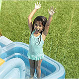 Ігровий центр intex Пригоди в Джунглях 57161, дитячий басейн із гіркою, фонтаном і кульками 244x198x71 см, фото 4