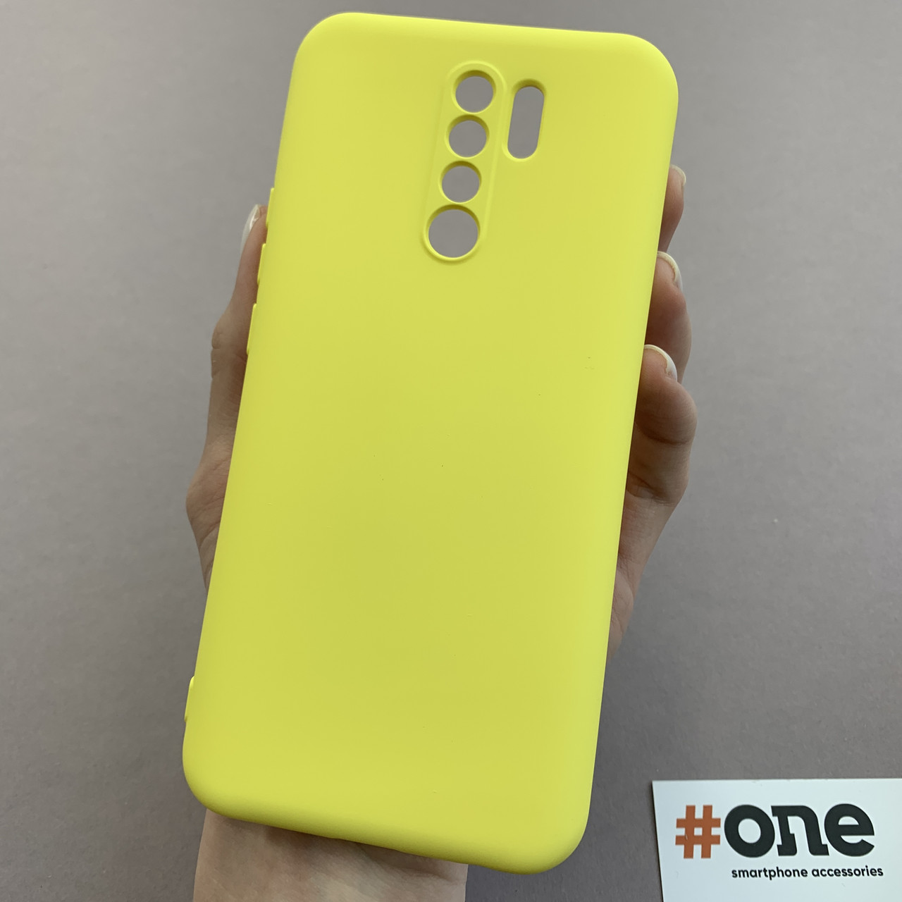Чохол для Xiaomi Redmi 9 чохол накладка із закритою камерою на телефон сяомі редмі 9 жовтий q7n